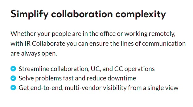 Simplify collaboration complexity