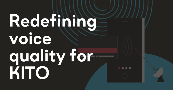Redefining voice quality for KITO - Improving Skype for Business with IR