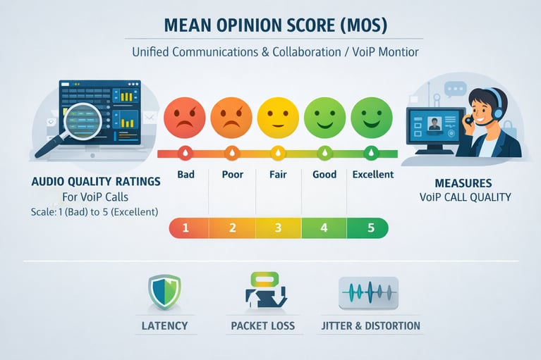 Mean Opinion Score (MOS)