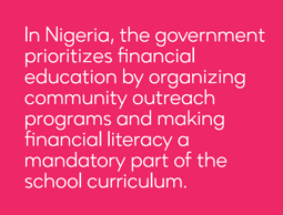 Nigeria Financial Education